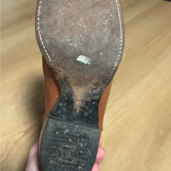 Men’s Tony Lama Cutter Toe Cowboy Boots - Picture 8 of 9